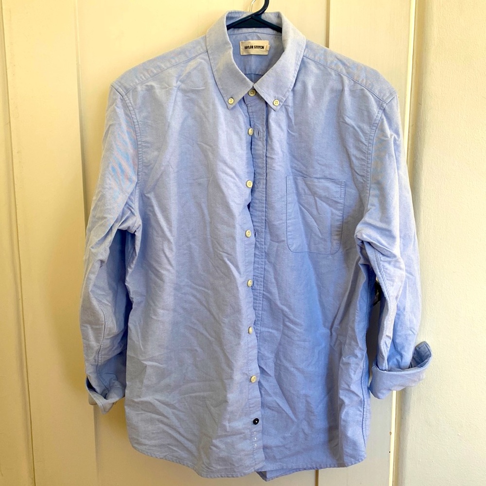 Taylor stitch shirt. French blue ‘the Jack’ size large mens